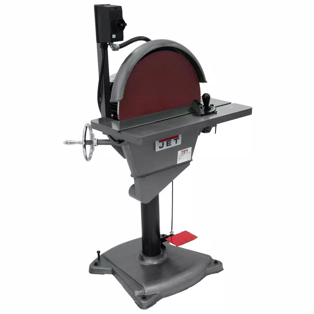 JET 20 in. 460-Volt 3 PH Disc Grinder