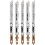 DEWALT 4 in. 10 TPI T-Shank Wood Cutting Jig Saw Blades, 5-Pack thumbnail 1
