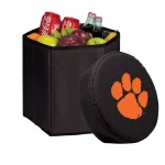 Picnic Time Clemson Tigers 12 Qt. Bongo Collapsible Soft-Side Cooler - Black thumbnail 1