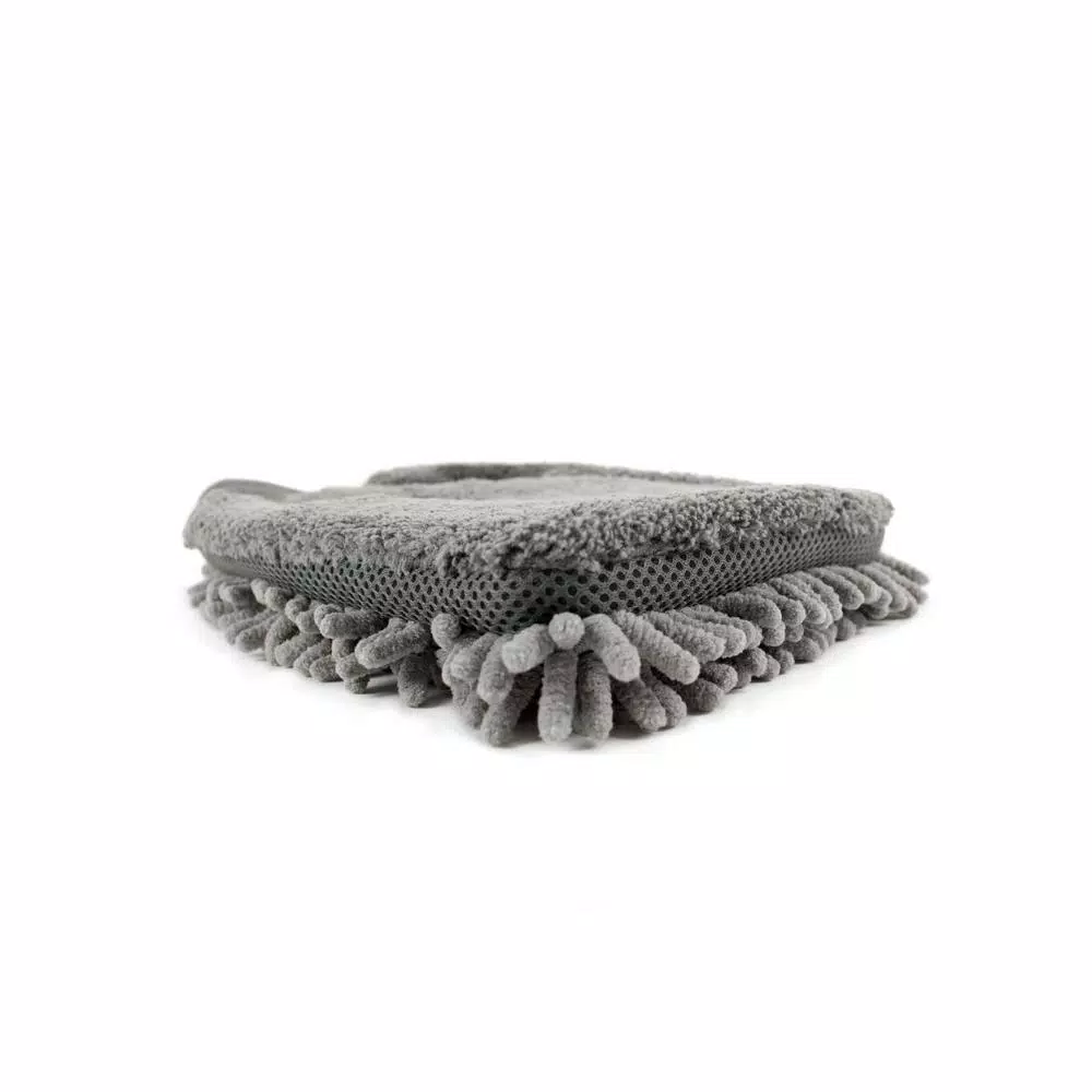 Zwipes Auto 3-in-1 Pro Wash Mitt (2-Pack) - Versatile Microfiber Car Washing Mitt