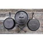 Lodge Wildlife Series 5-Piece Cast Iron Cookware Set with Moose, Deer, and Pheasant Designs thumbnail 2