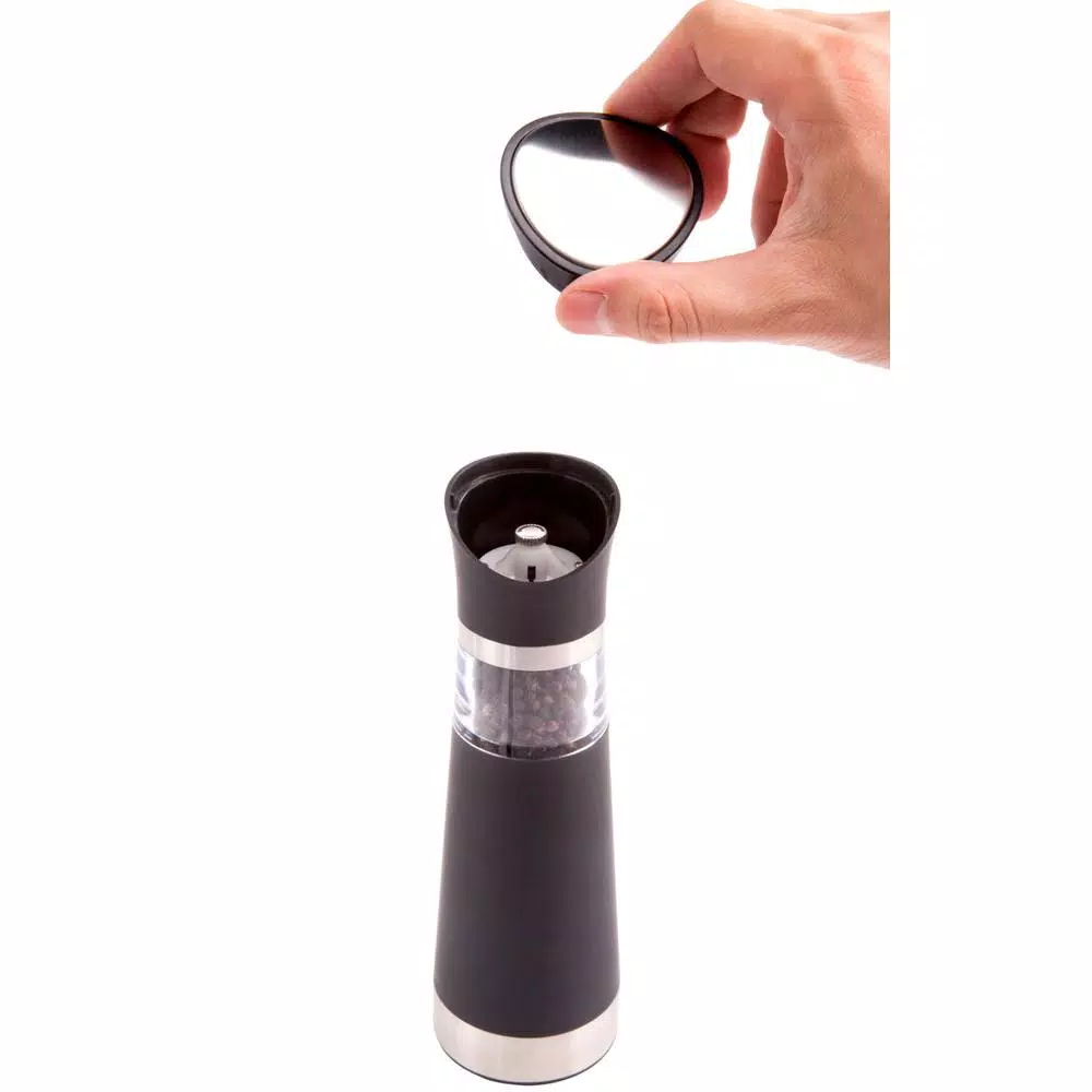Ozeri Graviti Pro Electric Salt and Pepper Grinder Set, BPA-Free Ceramic Mills