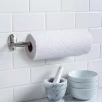Umbra Stream Wall Mounted Paper Towel Holder, Nickel Finish thumbnail 2