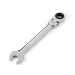 TEKTON 13/16 in. Flex-Head Ratcheting Combination Wrench, 72-Tooth, 6-Point thumbnail 1