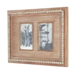 Home Decorators Collection The Home Decorators Collection 4x6 Natural Beaded Wood 2-Opening Collage Picture Frame, Brown thumbnail 6