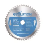 Evolution Power Tools Evolution 9 in. 68-Teeth Carbide Metal Cutting Saw Blade for Thin Steel thumbnail 1
