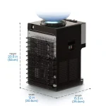 Brio Top Loading Countertop Water Cooler Dispenser with Hot, Cold & Room Temperature Water, Stainless Steel thumbnail 5