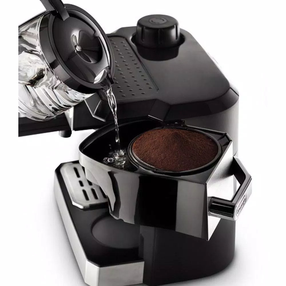 DeLonghi De'Longhi All-in-One 10-Cup Drip Coffee Maker and Espresso Machine with Cappuccino System