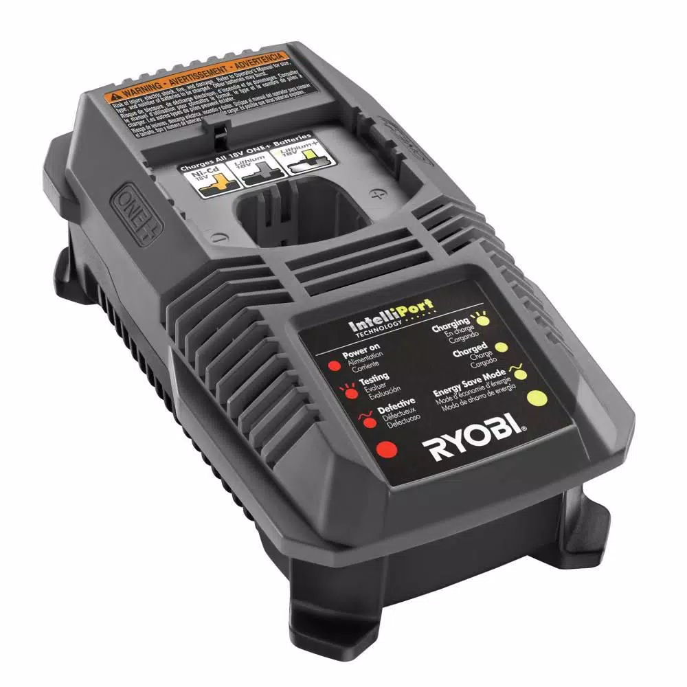 RYOBI 18V ONE+ AirStrike 16-Gauge 2-1/2 in. Straight Finish Nailer Kit with 1.3 Ah Battery and Charger