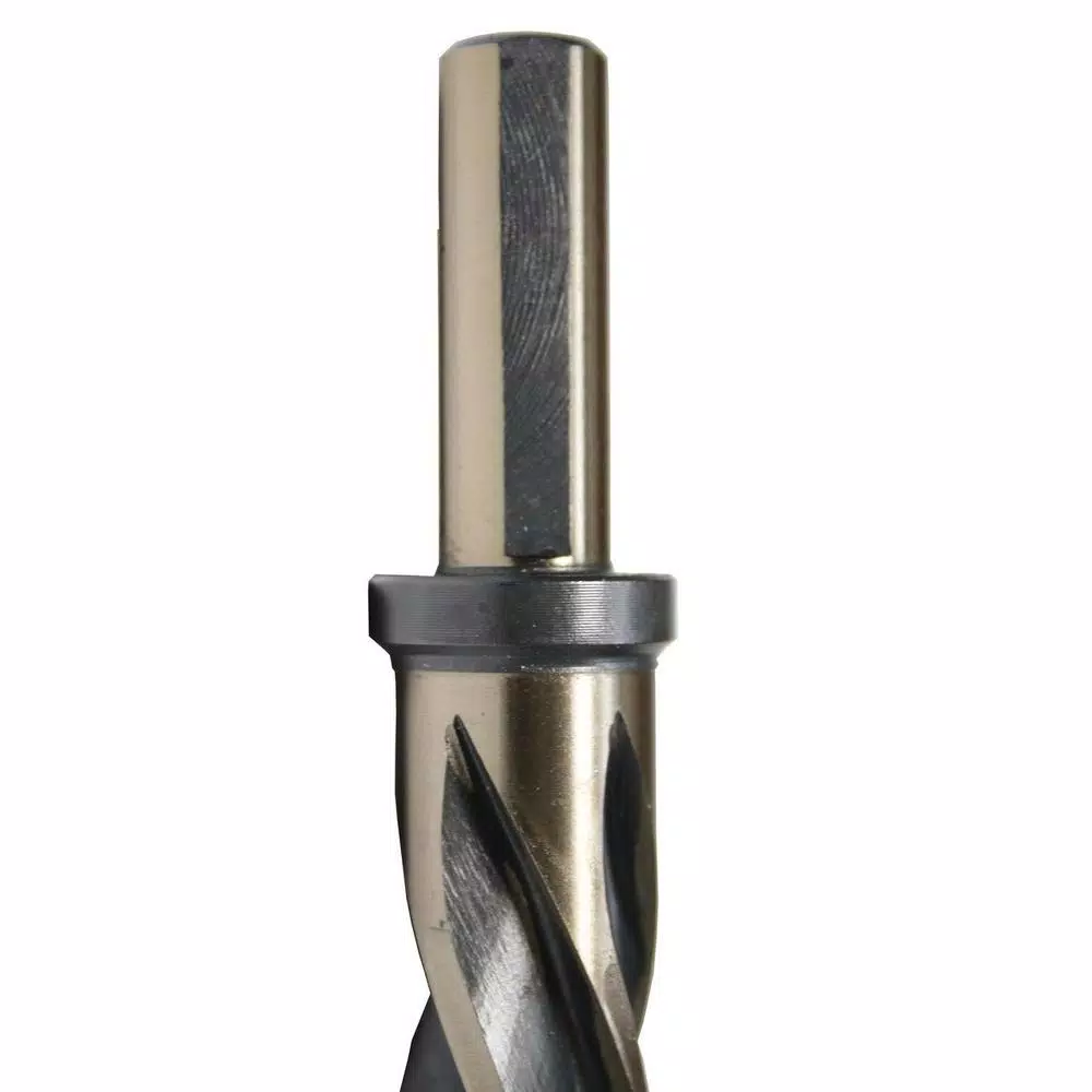 Drill America KFDRBSS 3/8 in. High Speed Steel Black and Gold Bridge Reamer Bit