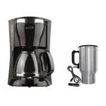Brentwood Appliances Brentwood 12-Cup Drip Coffee Maker Bundle with 16 oz. Stainless Steel Heated Travel Mug and 12V Car Adapter thumbnail 1