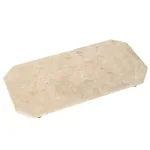 Creative Home Natural Champagne Marble Octagonal Cheese Board, 12 x 6 in., Beige thumbnail 1