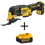 DEWALT 20V MAX ATOMIC Brushless Cordless Oscillating Multi-Tool with 5.0 Ah Battery thumbnail 1