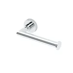 Gatco Venue Euro Single Post Toilet Paper Holder in Chrome thumbnail 1