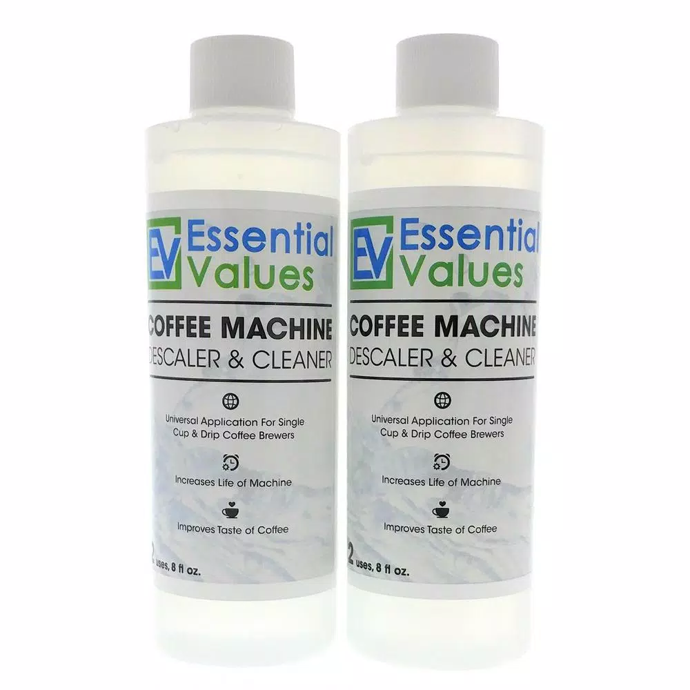 Unbranded Essential Values Universal Coffee Descaler Solution for Keurig, Espresso, and Drip Machines (Set of 2)