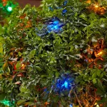 Home Accents Holiday 150-Light LED Multi-Color M5 Smooth Mini Net Lights, 48 in. x 72 in. thumbnail 4