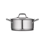 Tramontina Gourmet Prima 5 Qt. Stainless Steel Dutch Oven with Lid thumbnail 2