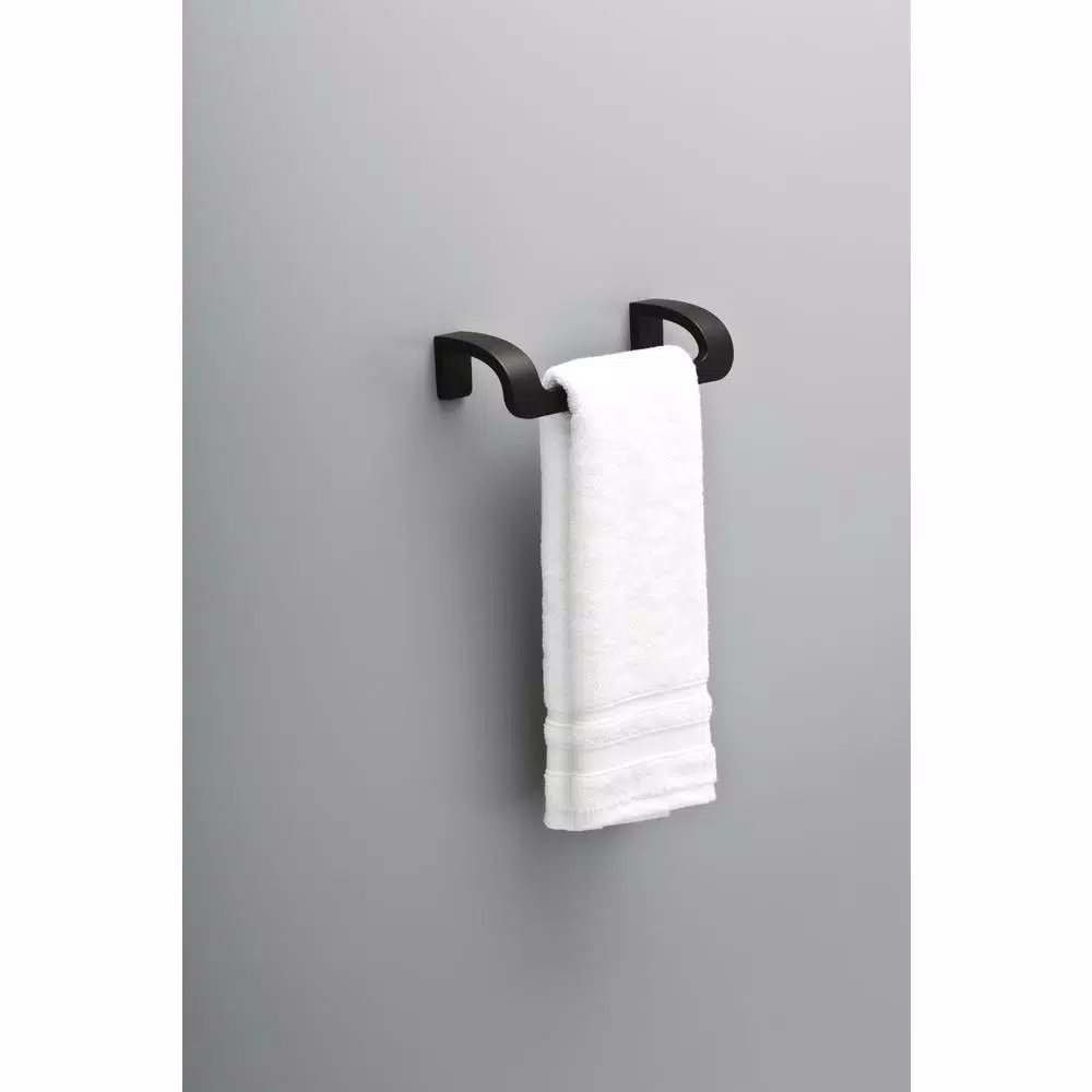 Delta Annalisa 8 in. Single Hand Towel Bar, Matte Black