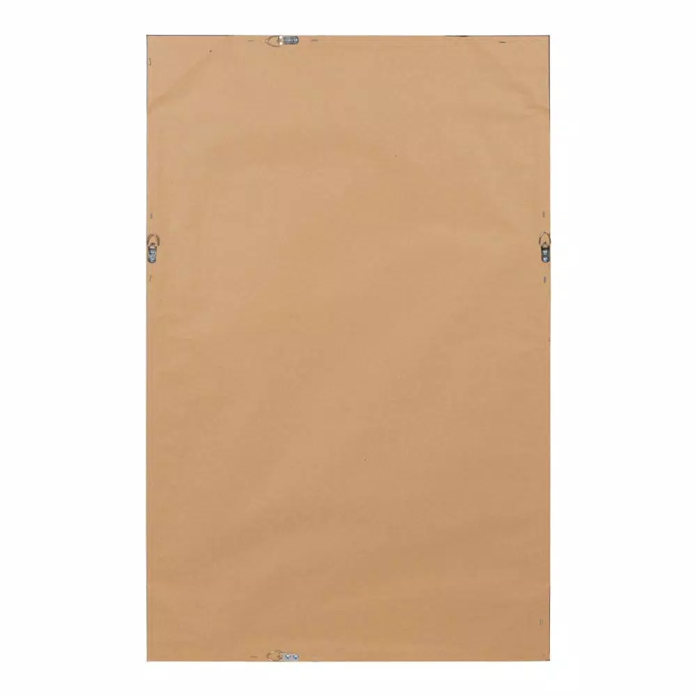 Kate and Laurel Calter Gold Framed Linen Fabric Pinboard Memo Board, White