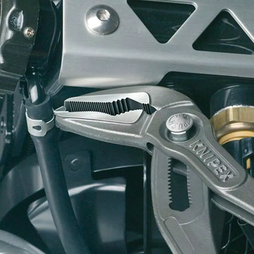 KNIPEX 10 in. Cobra Series Extra-Slim Nose Pliers