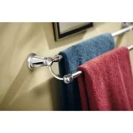 MOEN Banbury 24 in. Double Towel Bar, Chrome Finish thumbnail 2