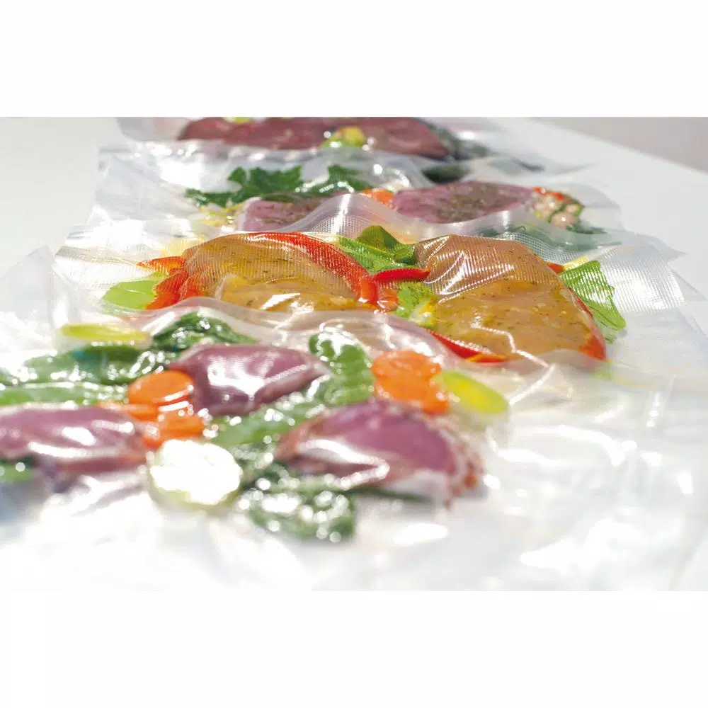 Caso VC 10 Advanced Food Vacuum Sealer, Brushed Black Stainless Steel