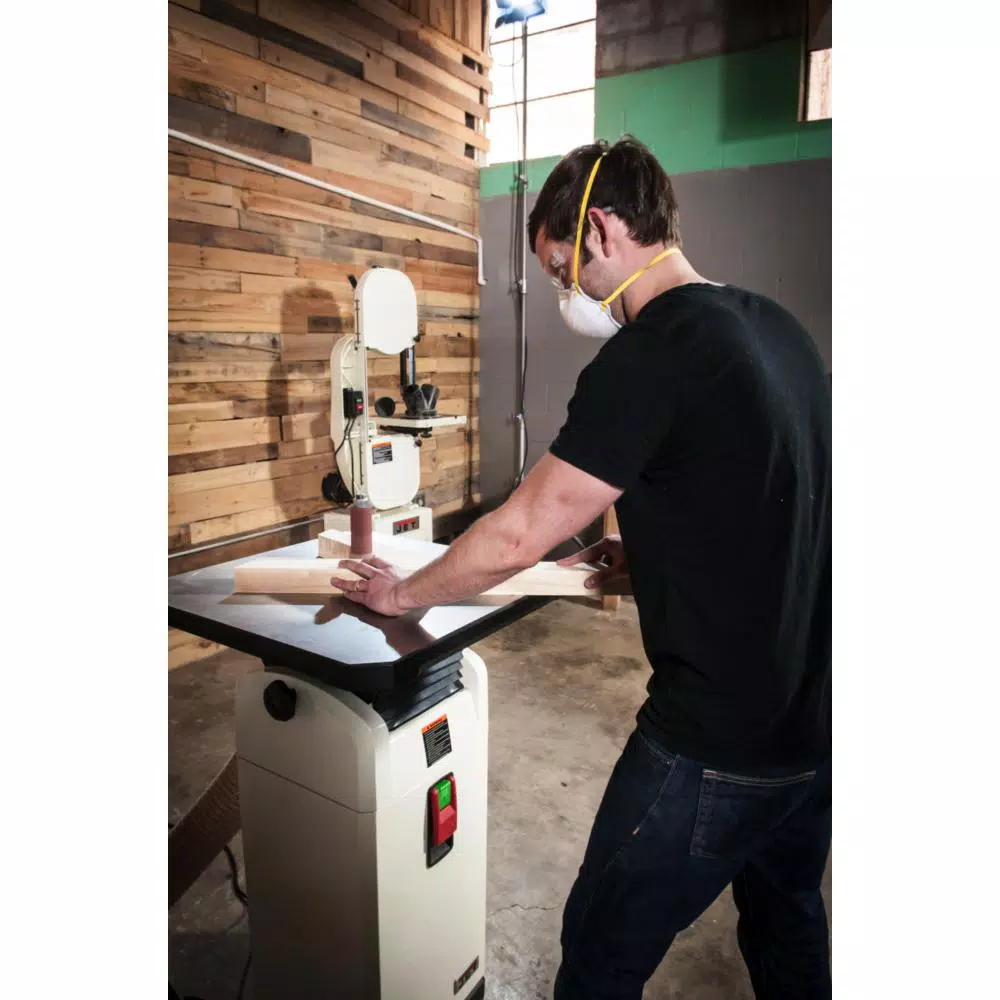 JET 1 HP 115-Volt Oscillating Spindle Sander with Integrated Storage