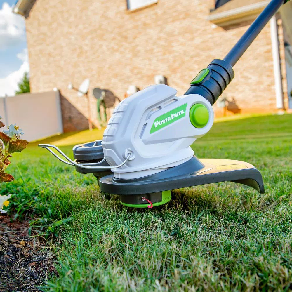 PowerSmith PGT140 40V Cordless String Trimmer and Edger with 2.5 Ah Battery and Charger