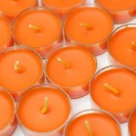 Zest Candle Orange Tealight Candles, 1.5 in. Diameter, 50-Pack thumbnail 2