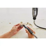 Dremel 130-Piece Rotary Tool Accessory Kit with 36 in. Flex-Shaft Attachment thumbnail 4