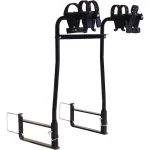 Swagman Black Around the Spare Deluxe 2-Bike RV Rack - Steel Hitch Mount thumbnail 1