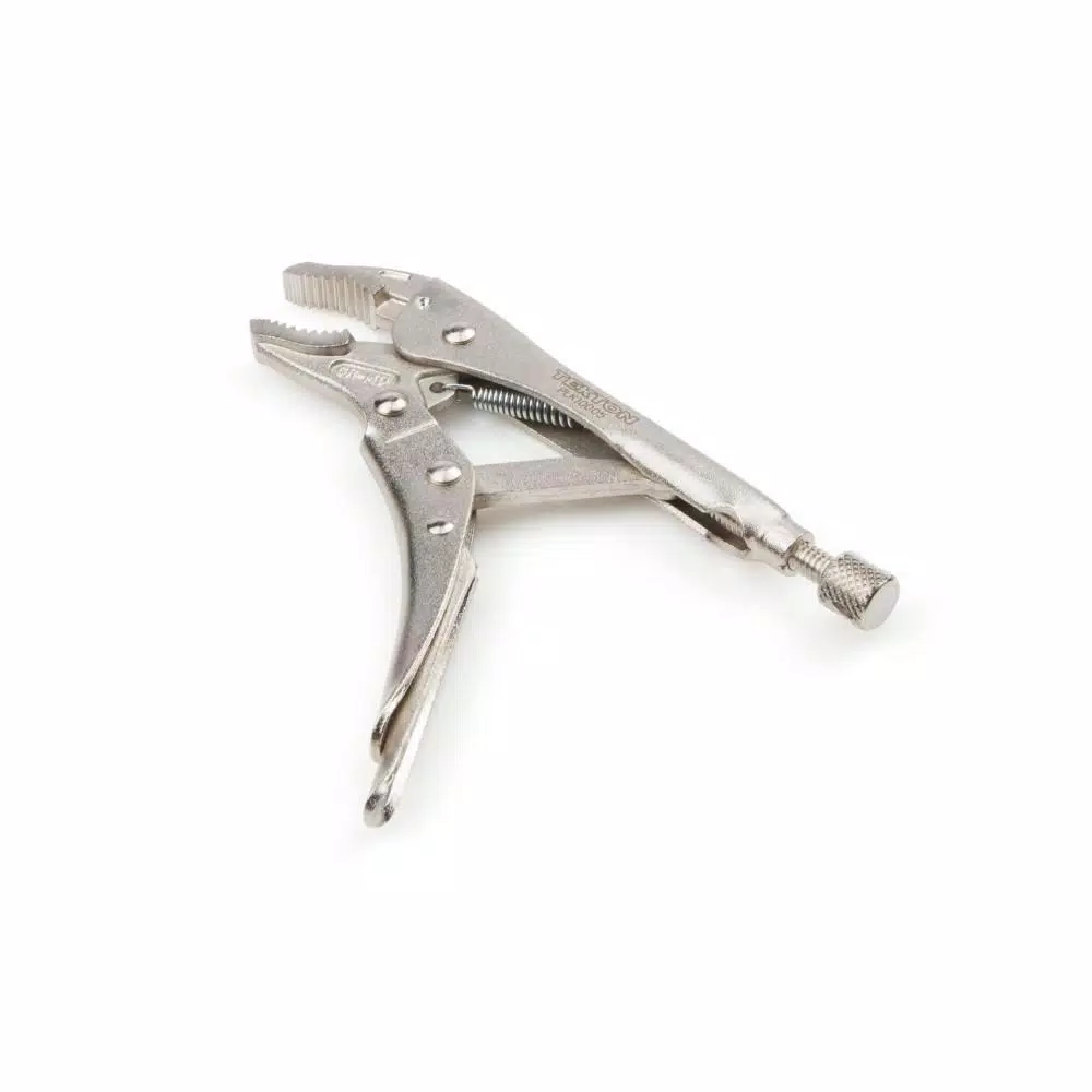 TEKTON 5 in. Curved Jaw Locking Pliers with Chrome Molybdenum Steel Jaws