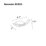 Nameeks General Hotel Double Wall Mounted Bathroom Hook, Polished Chrome thumbnail 2