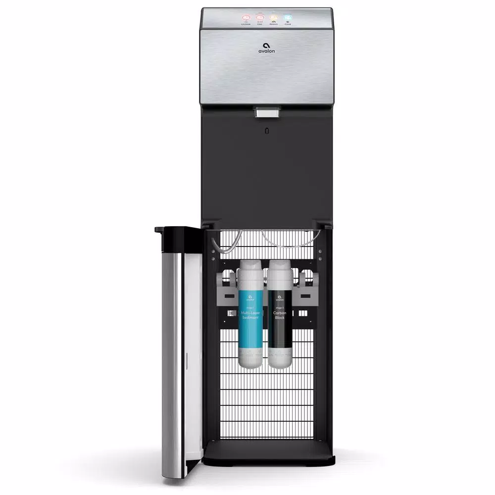 Avalon A13 Electric Bottleless Water Dispenser, Stainless Steel, 3 Temperatures, Self-Cleaning