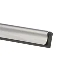 Unger Pro 16 in. Stainless Steel Window Squeegee with Rubber Grip and Connect and Clean System thumbnail 2