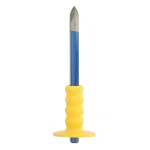 Dasco Pro 3/4 in. x 12 in. Concrete Chisel with Target Guard thumbnail 1