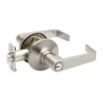 Copper Creek Satin Stainless Steel Keyed Entry Door Lever thumbnail 1