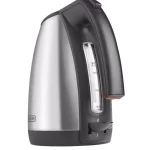 BLACK+DECKER 11-Cup Stainless Steel Cordless Electric Kettle with Automatic Shut-Off thumbnail 3