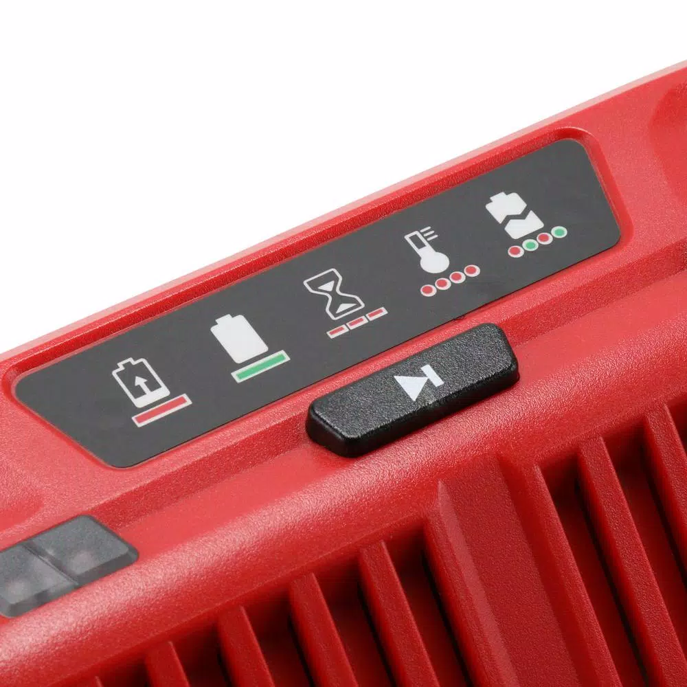 Milwaukee M12 12V Lithium-Ion 4-Port Sequential Battery Charger