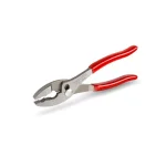TEKTON 8 in. Slip Joint Pliers with Universal 3-Zone Jaws and Wire Cutter thumbnail 6