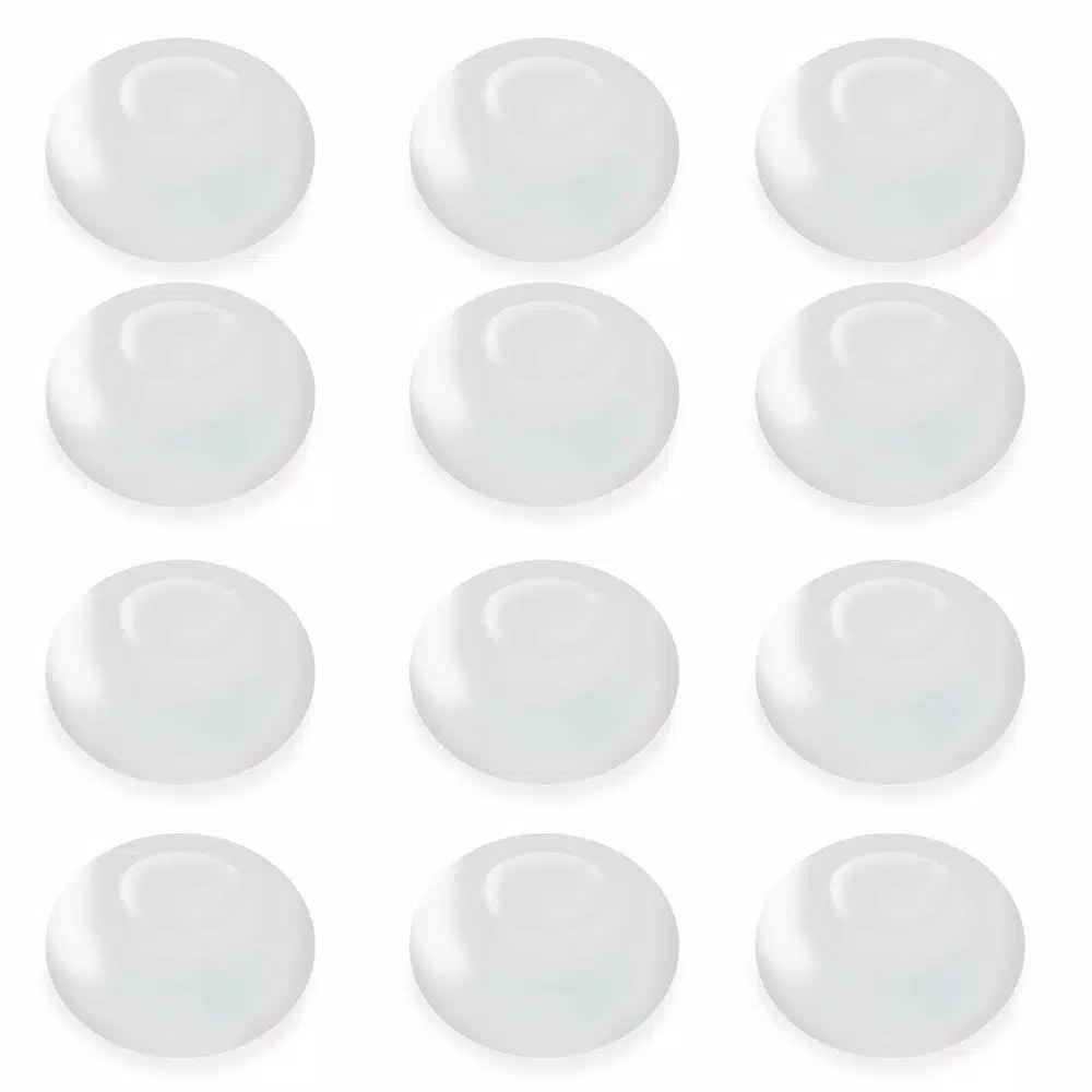 LUMABASE White Floating Blimp LED Lights, Waterproof Battery Operated Decorative Lights (12-Count)