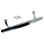 Barton Kramer Sliding Glass Door Handle, Chrome Finish, 6-5/8 in. Hole Spacing thumbnail 1