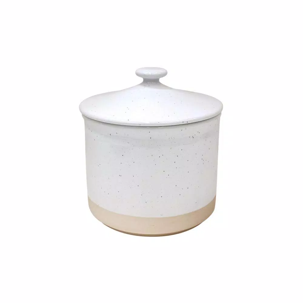 CASAFINA Fattoria Ceramic Stoneware Kitchen Canister with Airtight Lid