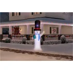 Home Accents Holiday 9 ft Giant LED Polar Bear Airblown Inflatable Christmas Decoration thumbnail 2