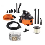 RIDGID 4 Gal. 5.0 Peak HP Portable Wet/Dry Shop Vacuum with Premium Car Cleaning Kit thumbnail 1