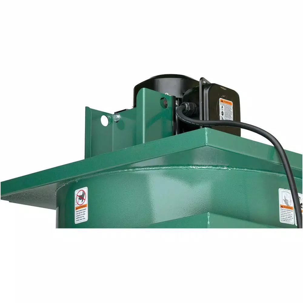 Grizzly Industrial 5 HP Cyclone Dust Collector with 55 Gal. Steel Drum and BIA Certified Cartridge Filter