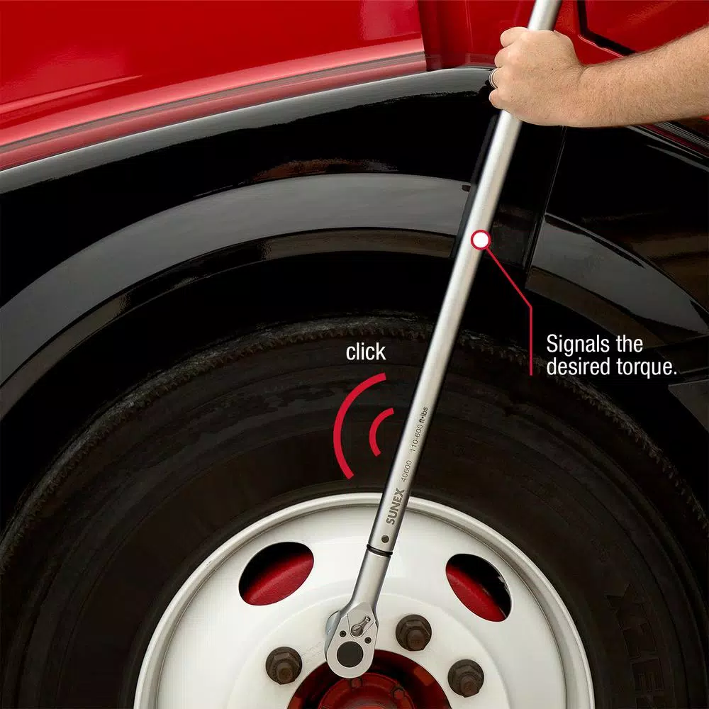 SUNEX TOOLS Sunex 40600 3/4 in. Drive 48T Torque Wrench, 110-600 ft.-lbs.