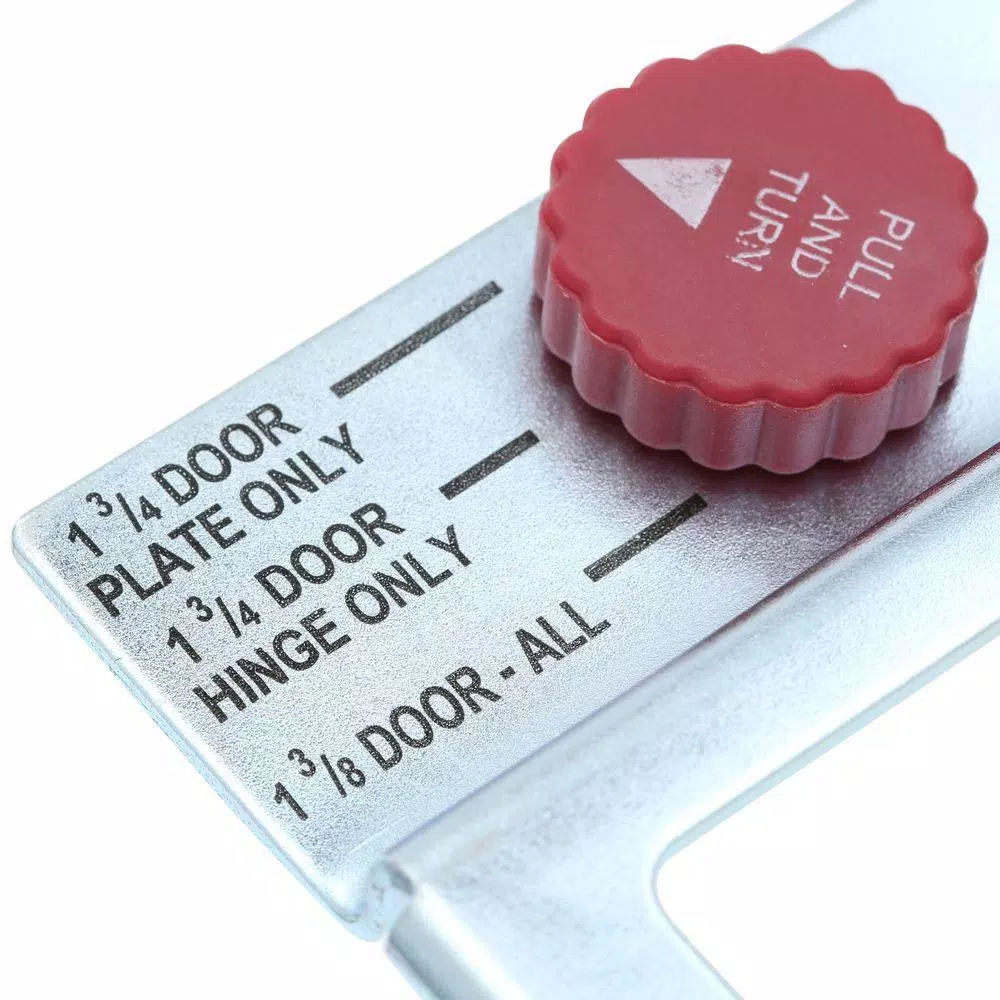 Milescraft HingeMate300 Door Hinge, Strike, and Latch Plate Mortising Template System