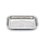 Husky Magnetic Parts Tray, 9 in. x 5 in. Stainless Steel Tool Organizer thumbnail 1