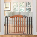 Summer Infant Decorative Wood and Metal Pressure Mounted Walk-Thru Baby Gate, 32 in. Tall thumbnail 2